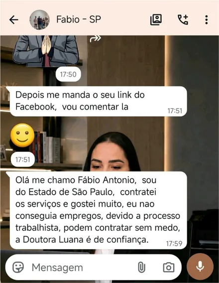 Depoimento de Fabio, de Sao Paulo: voltou a conseguir emprego apos remover o processo trabalhista
